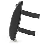 Ergonomické operadlo NEDIS/ gélové/ čierne