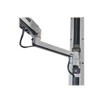 Ergotron LX Sit-Stand Wall Mount LCD Arm Polished