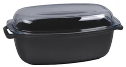 ETA pekáč litý,výška okraje 14 cm,velikost pekáče 40x24 cm,dno 6mm