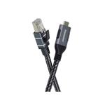 Ethernetový kábel USB-C -> LAN RJ45 10/100/1000 MBIT dĺžka 2 m
