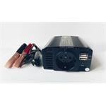 Eurocase měnič napětí DC/AC, 300W, USB
