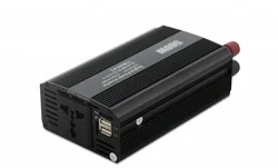 Eurocase měnič napětí DY-8109-24, AC/DC 24V/230V, 500W, USB