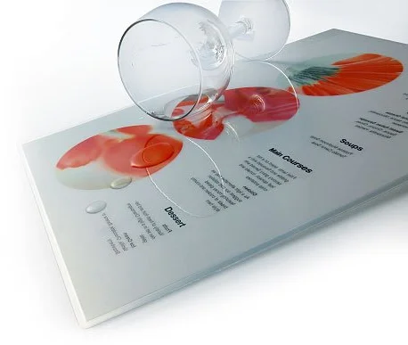 Eurosupplies Laminovacia fólia 100ks 95x60mm, 125mic, veľkosť vizitky, lesklá