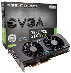 EVGA GeForce GTX 970 FTW+ ACX 2.0+ (04G-P4-3978-KR)