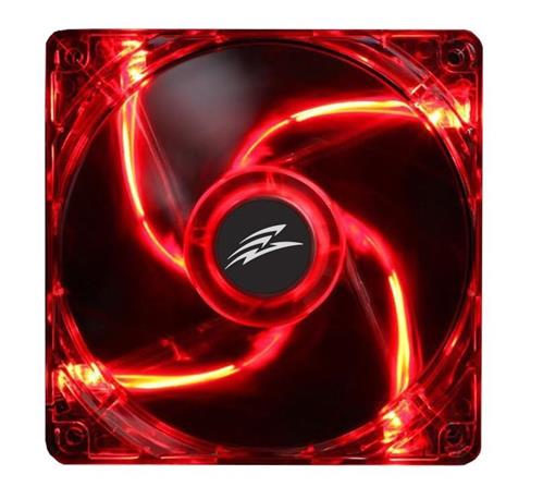 EVOLVEO 12L1RD ventilátor 120mm, 4 LED červené, 3pin
