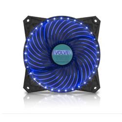 EVOLVEO 12L2BL, LED 33 bodů, ventilátor 120mm, modrý 