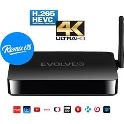 EVOLVEO Android Box Q5 4K, Quad Core Android PC (Remix OS)