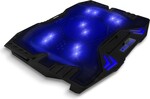 EVOLVEO Ania 5, chladiaca podložka pre notebook, 5 ventilátorov, modré podsvietenie