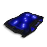 EVOLVEO Ania 5, chladicí podložka pro notebook, 5x ventilátor, modré podsvícení