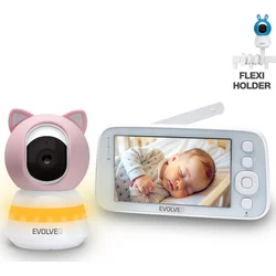 EVOLVEO Baby Monitor N5 ružový