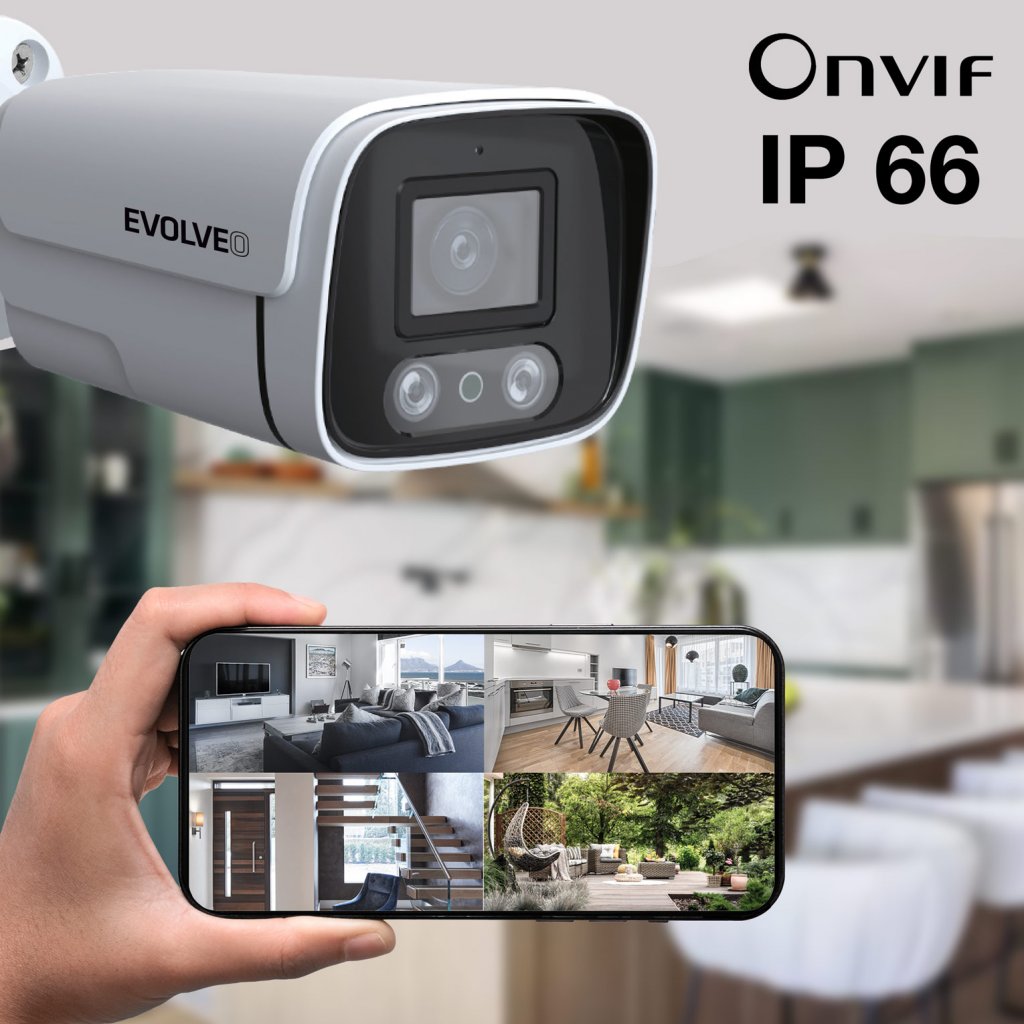 EVOLVEO Detective POE8 SMART - kamera POE/ IP