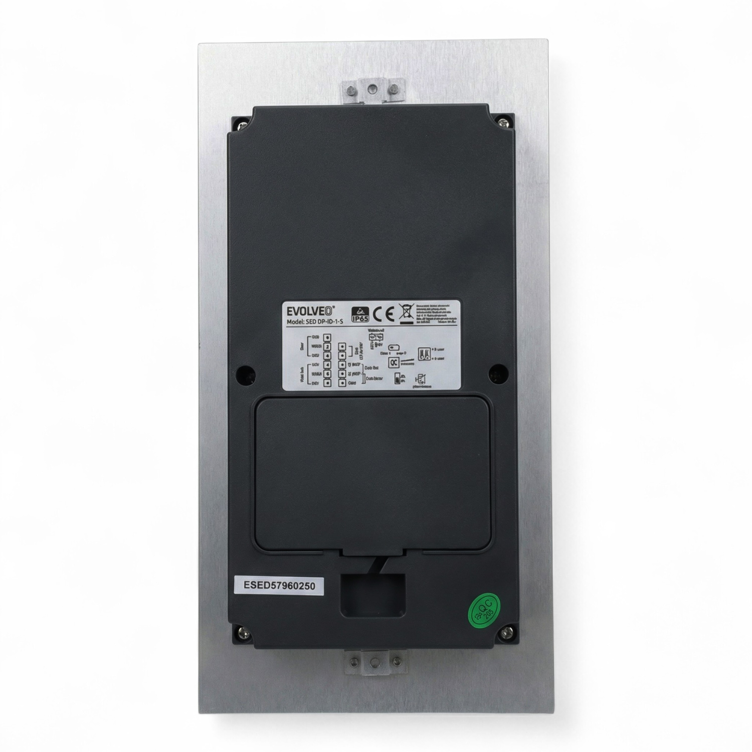EVOLVEO DoorPhone ID-1, 2drátový videotelefon s RFID, otiskem prstu a podporou ONVIF kamer