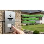 EVOLVEO DoorPhone ID-2, 2-vodičový videotelefón pre dva byty s podporou RFID, odtlačkov prstov a ONVIF