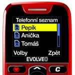 EVOLVEO EasyPhone červený