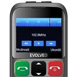 EVOLVEO EasyPhone ET strieborný
