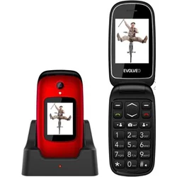 EVOLVEO EASYPHONE FD červený EP-700-FDR - Mobilní telefony