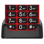 EVOLVEO EasyPhone FL červený