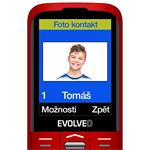 EVOLVEO EasyPhone XO červená