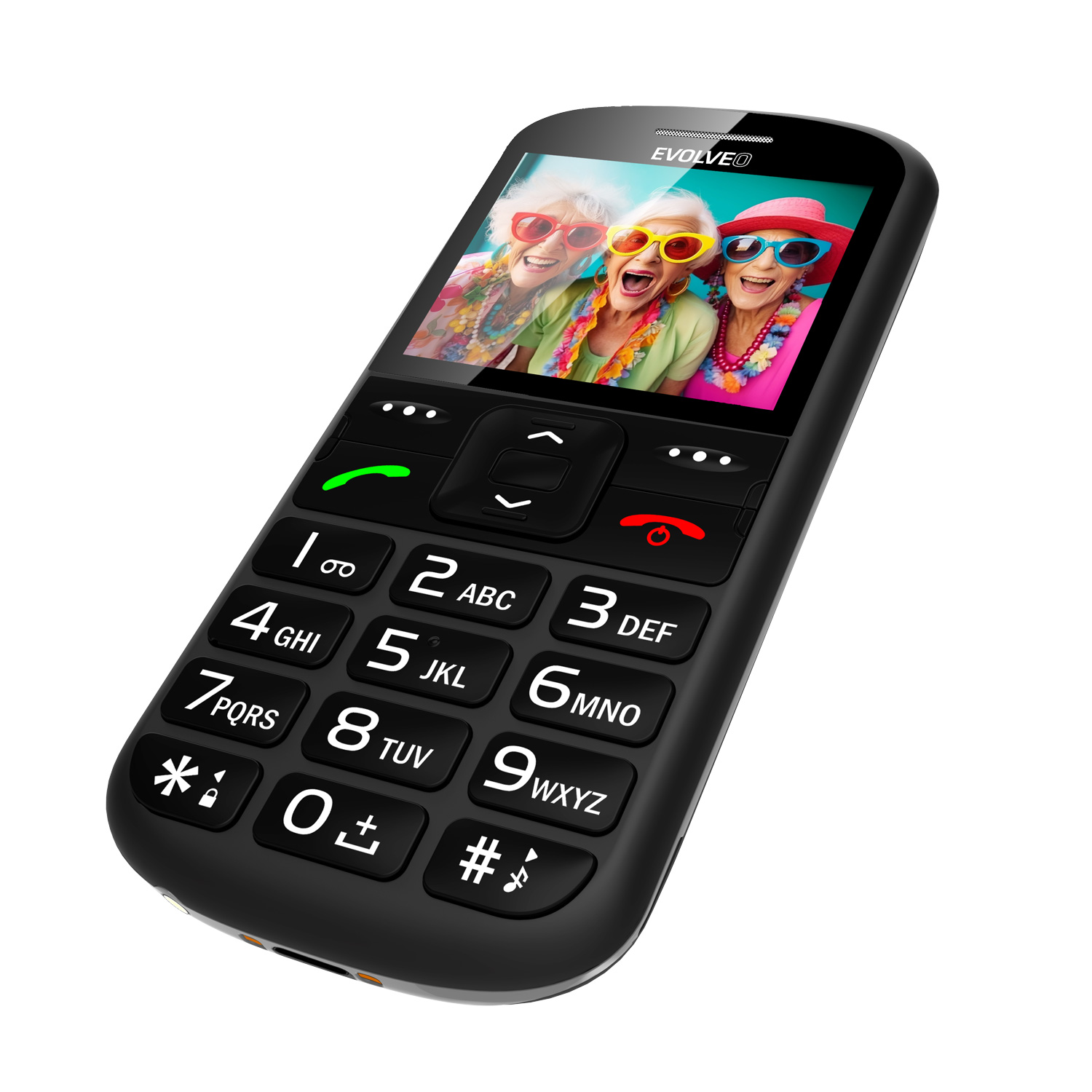 EVOLVEO EasyPhone XS čierny