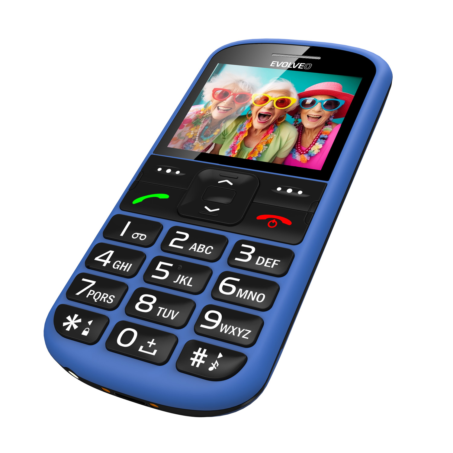 EVOLVEO EasyPhone XS modrý