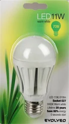 EVOLVEO EcoLight, LED žárovka 11W, patice E27, stmívatelná, blister