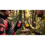 EVOLVEO FreeTalk 2W, PMR vysílačka s výkonem 0,5 a 2W, žlutočerná