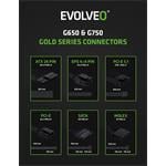 EVOLVEO G750, 750W, 80+ GOLD, ATX 3.1, PCIe 5.1, modulárny