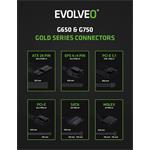 EVOLVEO G850, 850W, 80+ GOLD, ATX 3.1, PCIe 5.1, modulárny