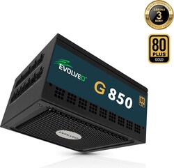 EVOLVEO G850, zdroj 850W, 80+ GOLD, ATX 3.1, PCIe 5.1, Modulární