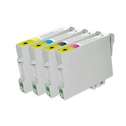 EVOLVEO inkoustová náplň T0713 pro Epson D78, D92, D120, DX4xxx - purpurová (magenta) - 15ml (s čipem) T0713 CH - Alternativní inkousty