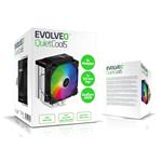 EVOLVEO QuietCool5, chladič procesora, 6x tepelných trubíc, čierny