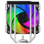 EVOLVEO QuietCool7, CPU chladič s digitálním displejem, 6x heatpipe, černý