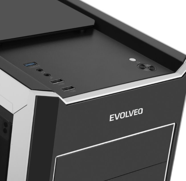 EVOLVEO Ray 4, case ATX CAER4