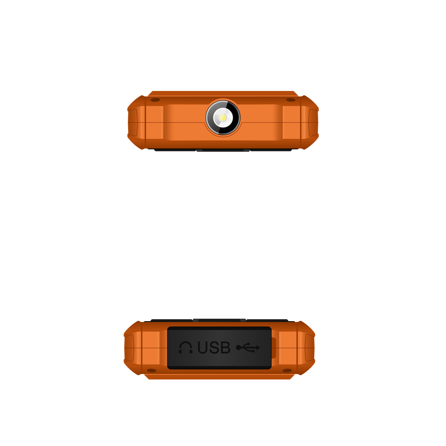 EVOLVEO StrongPhone H1 oranžový