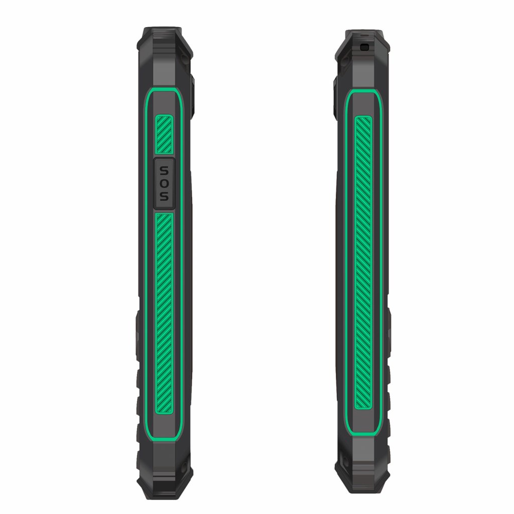 EVOLVEO StrongPhone W4 černo-zelený