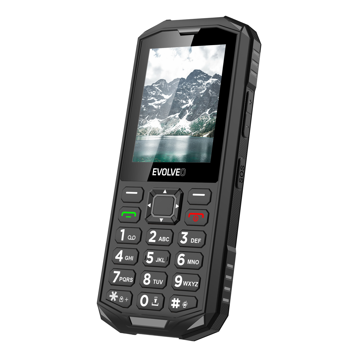 EVOLVEO StrongPhone X5 černo-šedý