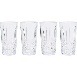 Excellent Houseware Skleničky na longdrink, sada 4 ks, 260 ml