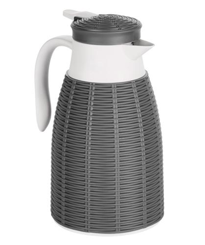 Excellent Houseware Termoska servírovací dvoustěnná 1 l, šedá