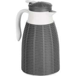 Excellent Houseware Termoska servírovací dvoustěnná 1 l, šedá
