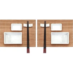 EXCELLENT Sushi set keramika / bambus sada 10 ks KO-210000660
