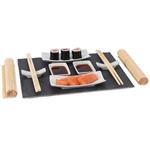 EXCELLENT Sushi set porcelán/břidlice/bambus sada 11ks KO-210000010