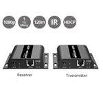 Extender HDMI PremiumCord na 120 m cez LAN, cez IP, HDBitT, V4.0