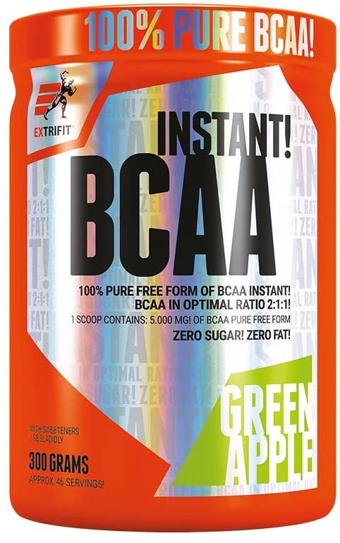 Extrifit BCAA Instant 300 g - jablko