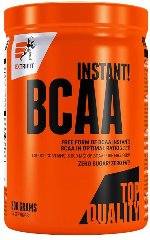 Extrifit BCAA Instant 300 g - pomeranč