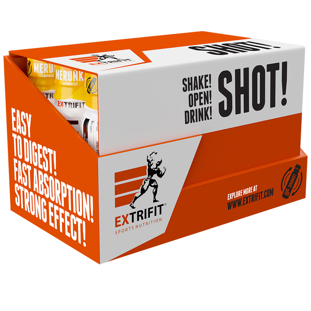 Extrifit Beauty Shot! 15 x 90 ml marhuľa