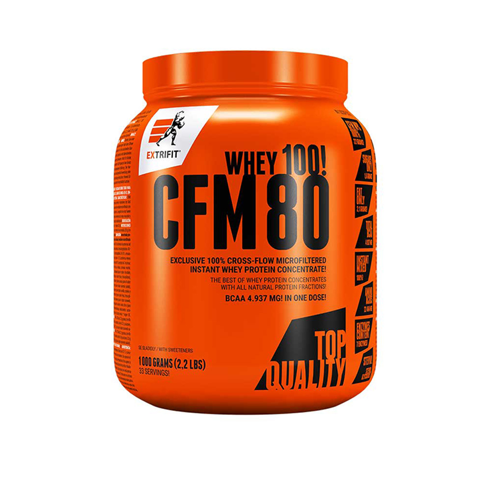 Extrifit CFM Instant Whey 80 1000 g - biely jogurt
