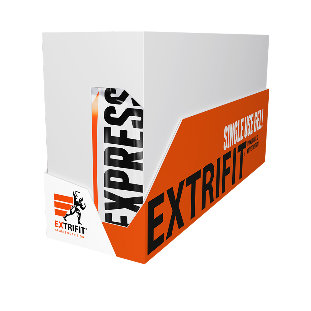 Extrifit Express Energy Gel 16 x 80 g - višeň
