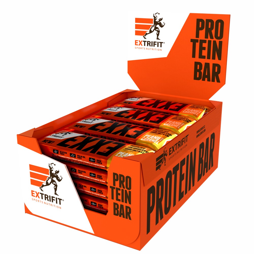 Extrifit Exxe Iso Protein Bar 31% 65 g arašídy-karamel