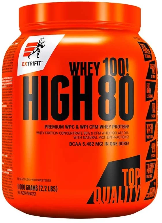 Extrifit High Whey 80 1000 g - jablečný závin