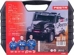 Festa Gola sada, 94 ks, 1/4" + 1/2", plast obal, CrV